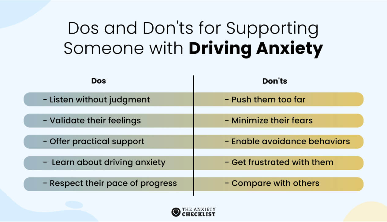 anxiety checklist